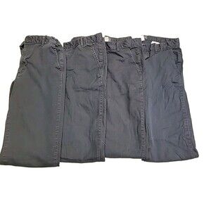 4 Pair Children's Place‎ Boys Size 18 Slim Navy Blue Uniform Pants Adjustable